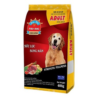 Thức ăn hạt khô Pro Dog Adult 400g cho chó trưởng thành