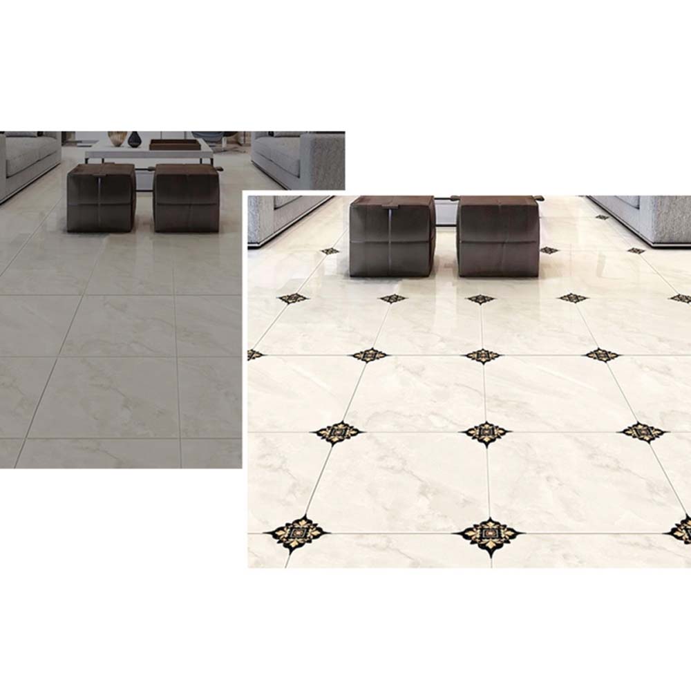 EPOCH decal dán tường Trang Trí Hình Hoa Cổ Điển