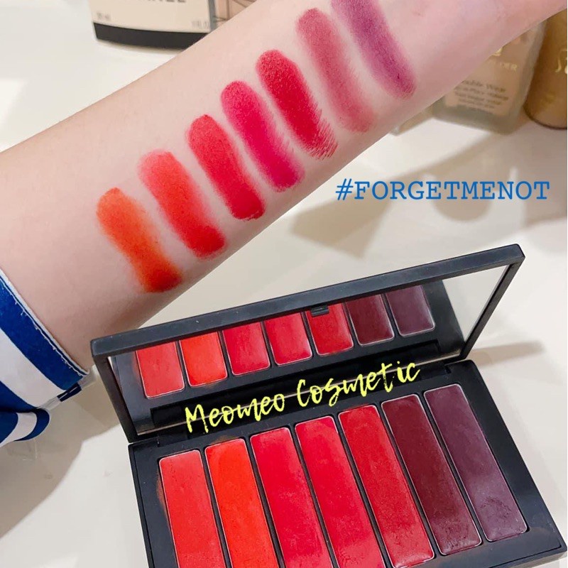 Bảng Màu Son NARS Lipstick Palette - Forget Me Not