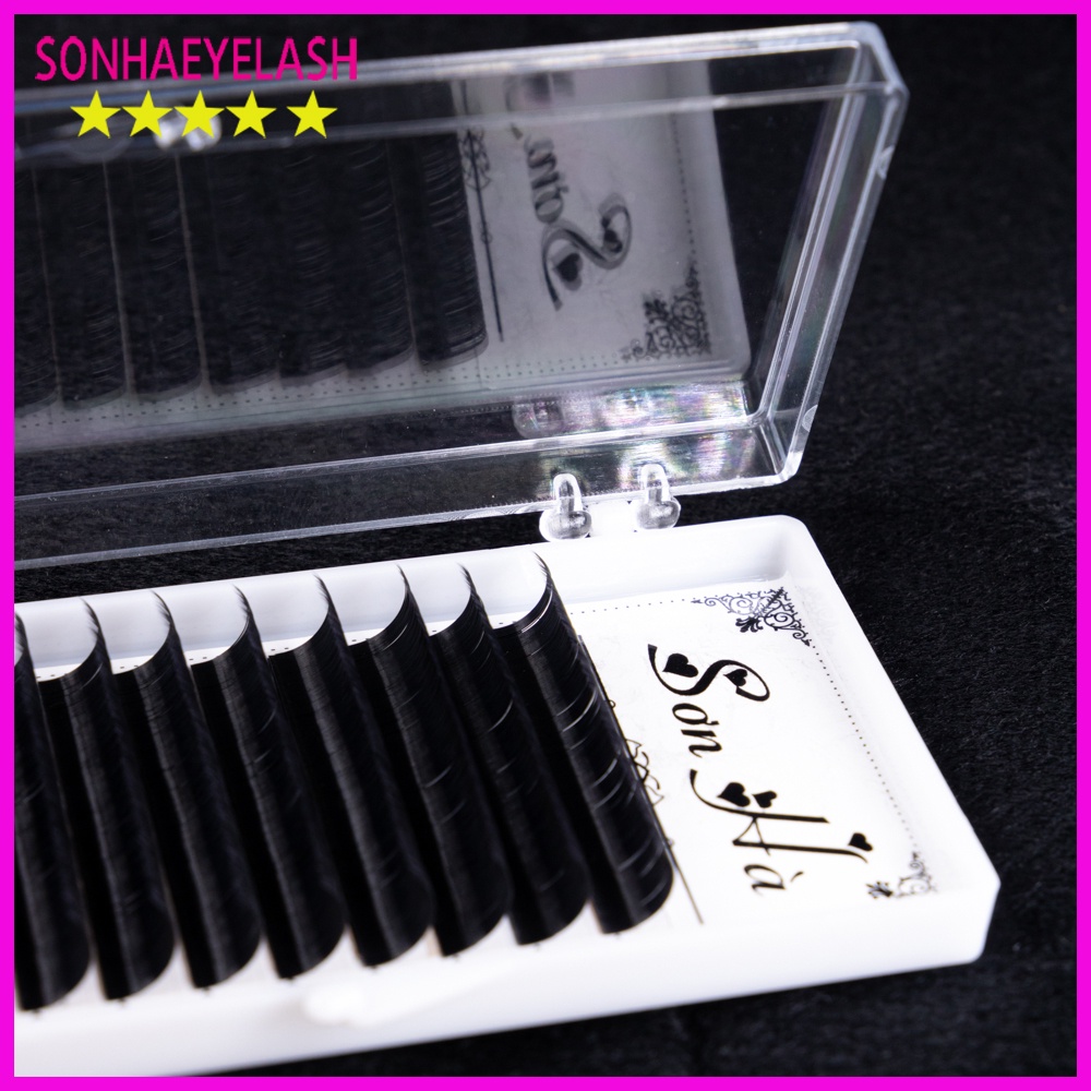 Mi khay độ cong U,chất silk Hàn, mềm dễ bắt keo, dùng để nối volume, classic, Sơn Hà eyelash chuyên sỉ lẻ dụng cụ mi
