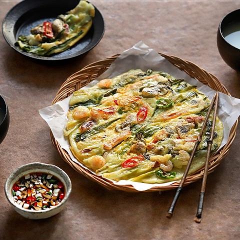 Bột Bánh Xèo Hàn Quốc Beksul Cj Bịch 500gr/1kg
