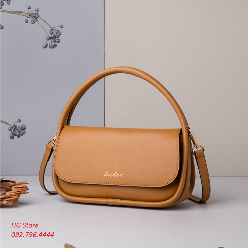 Túi Xách Nữ Hàn Quốc Da Bò Italy Cao Cấp(Da Thật  100%) Zooler FullBox ZL003 Size 27cm Làm Quà Tặng, Sinh Nhật, Quà Biếu