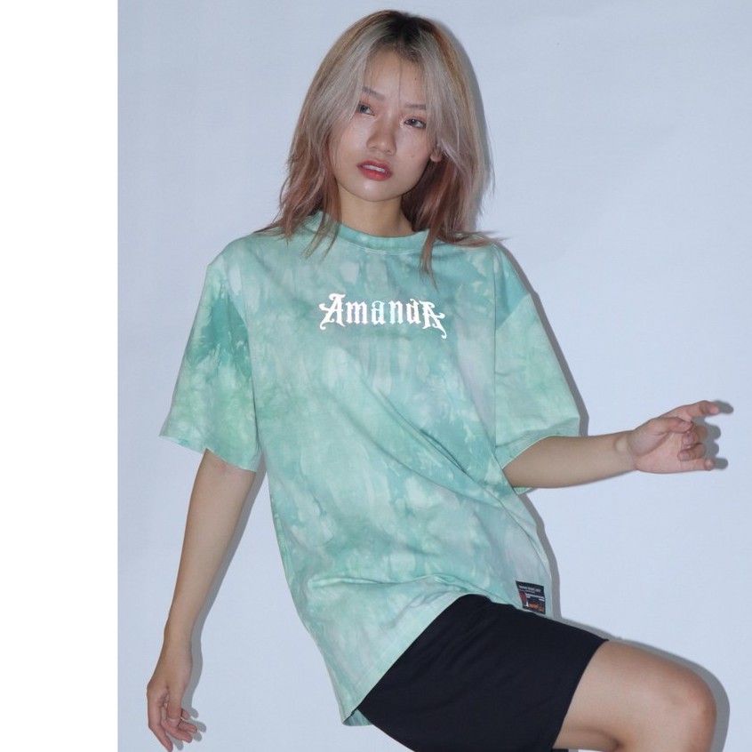 Áo thun loang màu form rộng tay lỡ nam nữ Phông tiedye Unisex phản quang Local Brand Chính Hãng Mi Midori