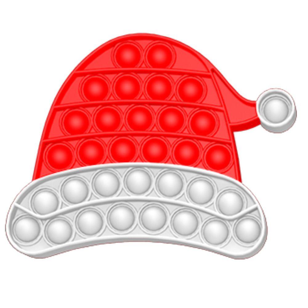 Bộ Đồ Chơi Fidget Spinner HìNh Mũ Ông Già Noel / Tuần LộC GiáNg Sinh Cho Trẻ Em