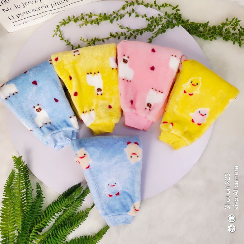 Quần Lông Tuyết Siêu Mếm Siêu Ấm Cho Bé 3-10kg / Nhiều Mẫu