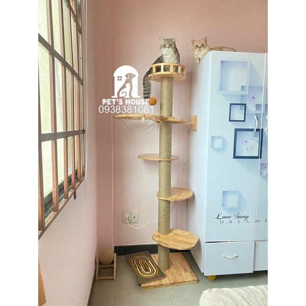 Trụ cào móng cho mèo