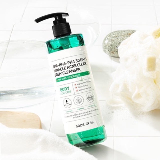 Sữa tắm Some By Mi AHA-BHA-PHA 30 Days Miracle Acne Clear Body Cleanser