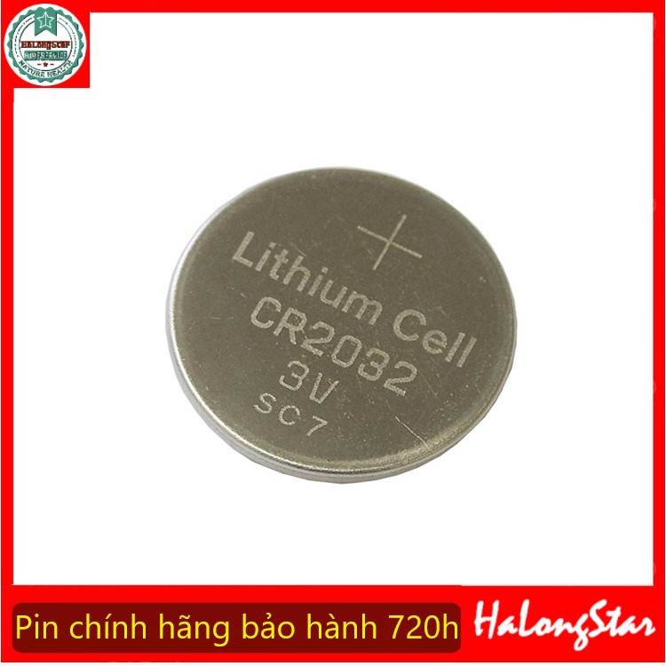 Pin CR-2032 chính hãng bảo hành 720h dùng cho các máy đường huyết, lắp đèn và điều khiển made in Japan