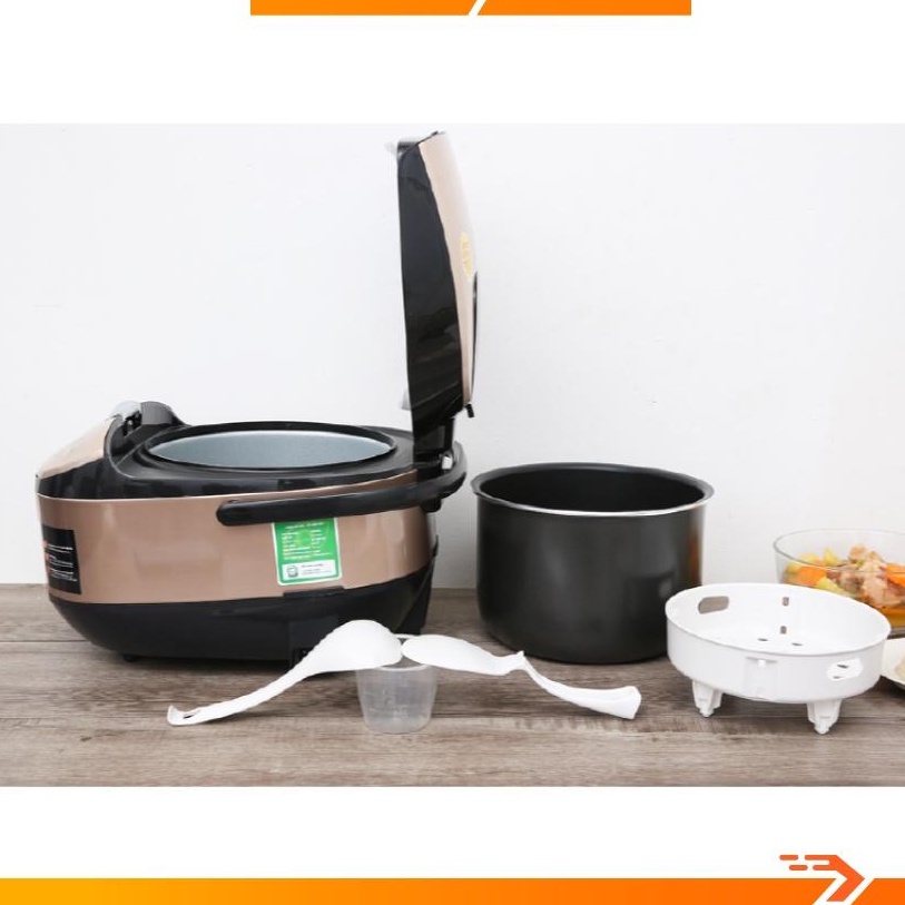 Nồi cơm điện tử Toshiba 1.8 lít RC-18DR3PV(G) vàng đồng-Bảo Hành Chính Hãng