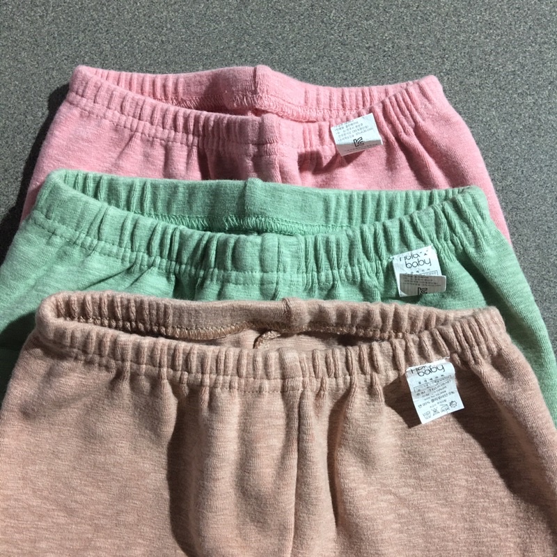 Quần cotton bé gái lẻ màu lẻ size