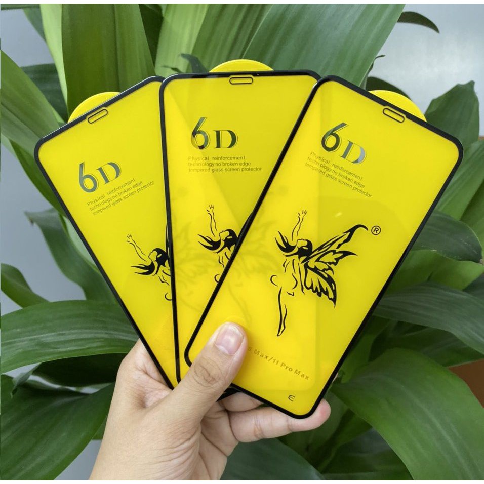 Kính Cường Lực 6D Thiên Thần Full Màn Hình Iphone X/XS MAX/11 PRO MAX/XR/11
