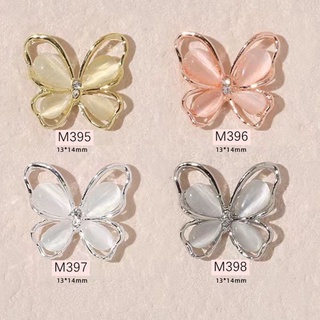 Charm bướm to trang trí móng tay,charm bướm nail