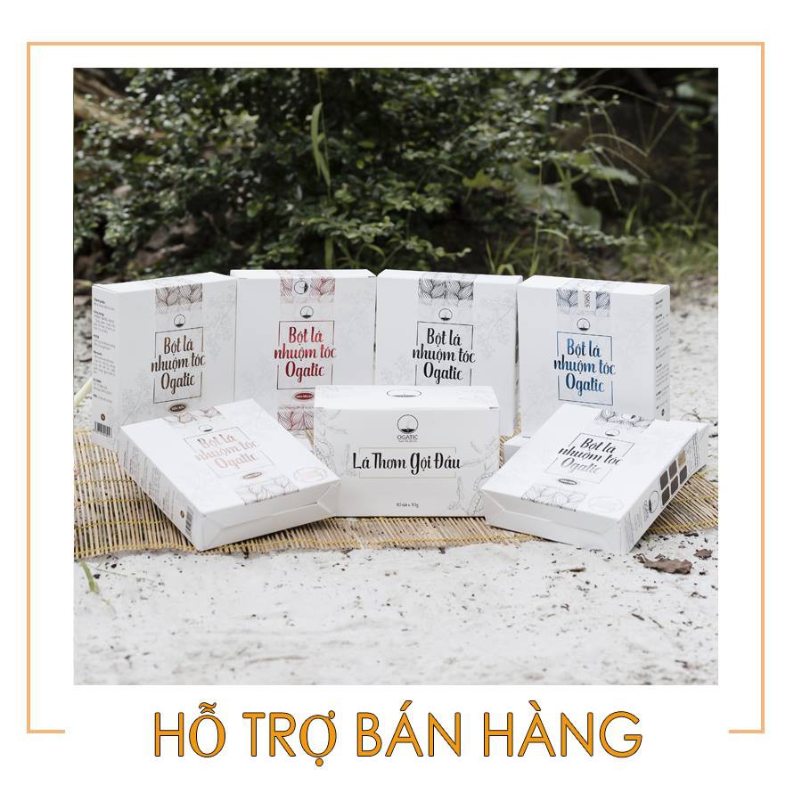  [Shopee Trợ Giá] COMBO 2 HỘP BỘT LÁ NHUỘM TÓC