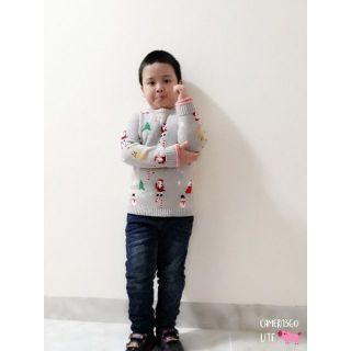 Áo len noel dày cho bé trai (Trang Lâm 2910)