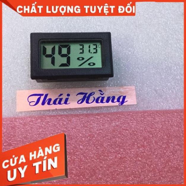 [Shop Uy Tín] Đồng hồ đo nhiệt độ và độ ẩm hiển thị số [FreeShip]