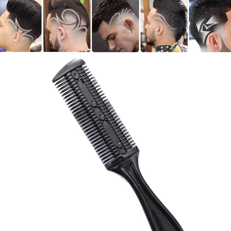 Lược Cắt Tóc Hai Mặt YOUYO Kèm Hai Lưỡi Cắt Bên Trong