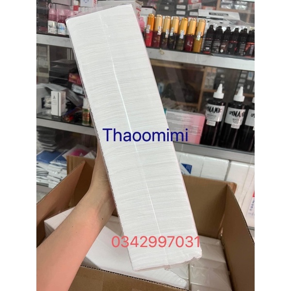 Giấy lau mặt thẩm mỹ cho spa bịch 200 miếng