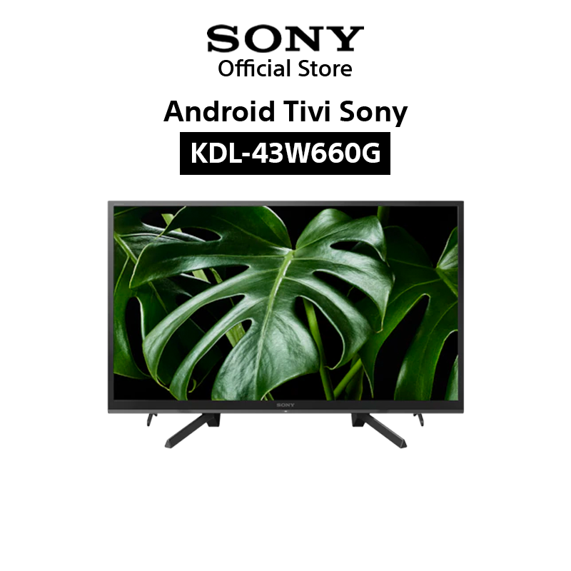 [Mã ELMALL7 giảm 7% đơn 5TR] Smart Tivi Sony 43 inch KDL-43W660G - Model 2021 - Miễn Phí Lắp Đặt