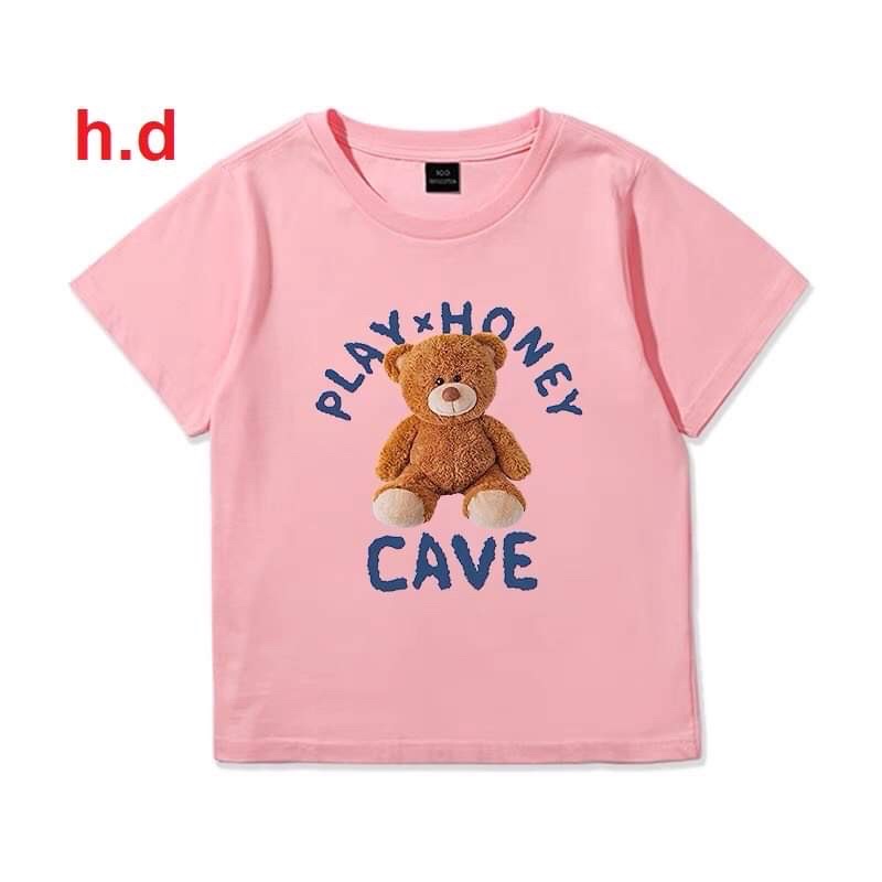 Áo phông gấu cotton HONEY HD11