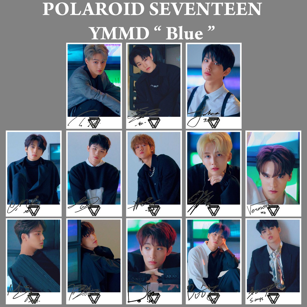 Polaroid Thẻ Hình Nhóm Nhạc Seventeen You Made My Dawn