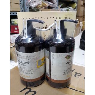 Cặp dầu gội, xả Mefaso colagen hàng chuẩn.uất