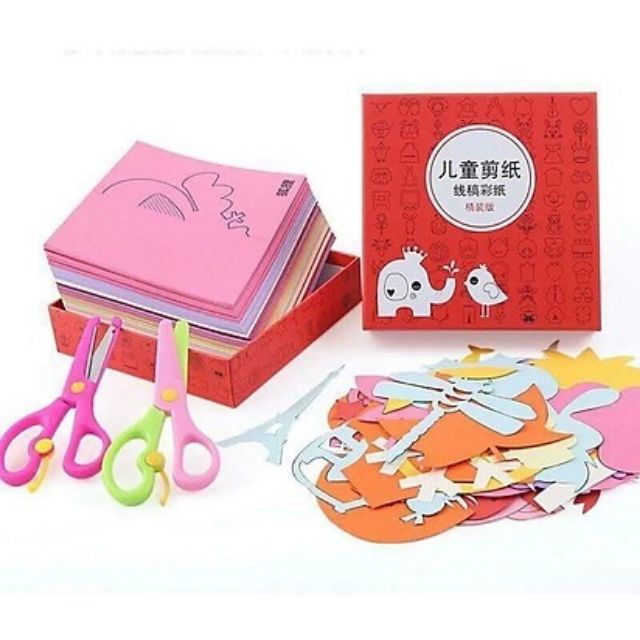 Bộ cắt giấy thông minh cho bé