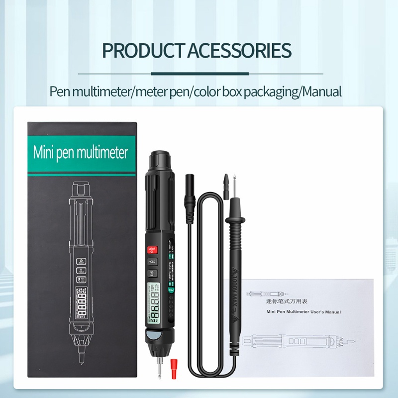Bút Thử Điện Cảm Biến Thông Minh 6000 Count AC / DC