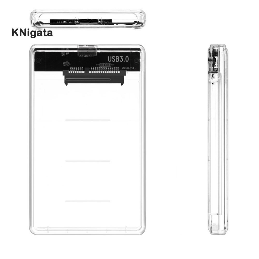Hộp Đựng Ổ Cứng Trong Suốt 2.5 Inch Sata Sang Usb3.0 | BigBuy360 - bigbuy360.vn