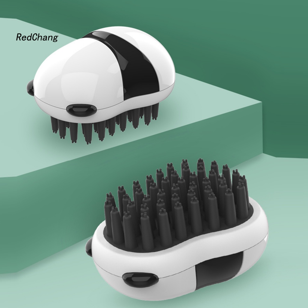 RC~ Cat Massage Comb Dog Shampoo Grooming Brush Soft Texture