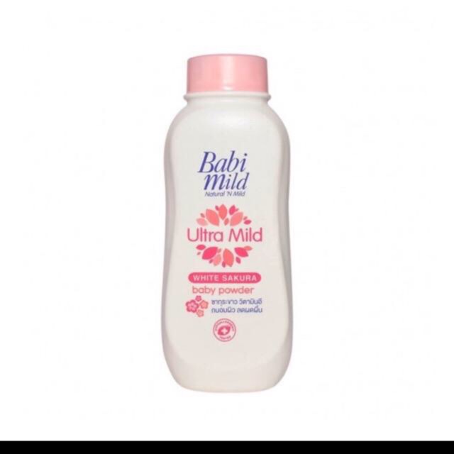 (Hàng mới) Phấn rôm BABI MILD cao cấp cho bé 180g