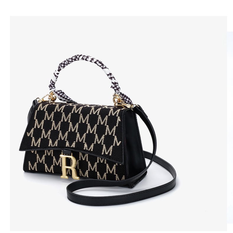 🌸Hàng Order🌸 Túi Xách Nữ CEEKAY Họa Tiết Nắp Gập Khóa Dính Quai Sách Phối Da Sang Chảnh Nữ Tính 🌸Hàng Quảng Châu