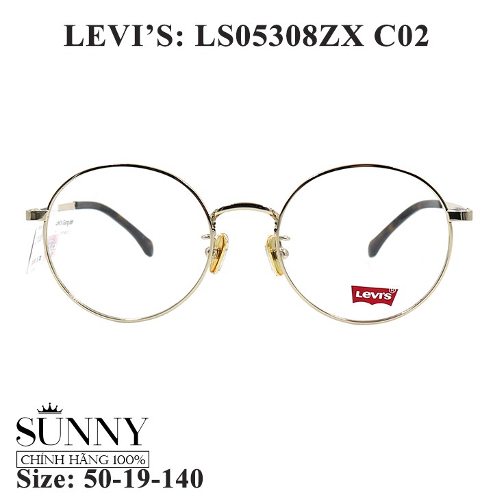 Gọng kính nam nữ Levi's LS05308ZX màu sắc thời trang màu sắc thời trang chính hãng, thiết kế dễ đeo b