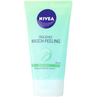 Sữa rửa mặt Nivea Tagliches Wasch Peeling, hàng Đức