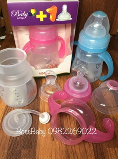 Bình sữa silicon 2in1 BaByLove