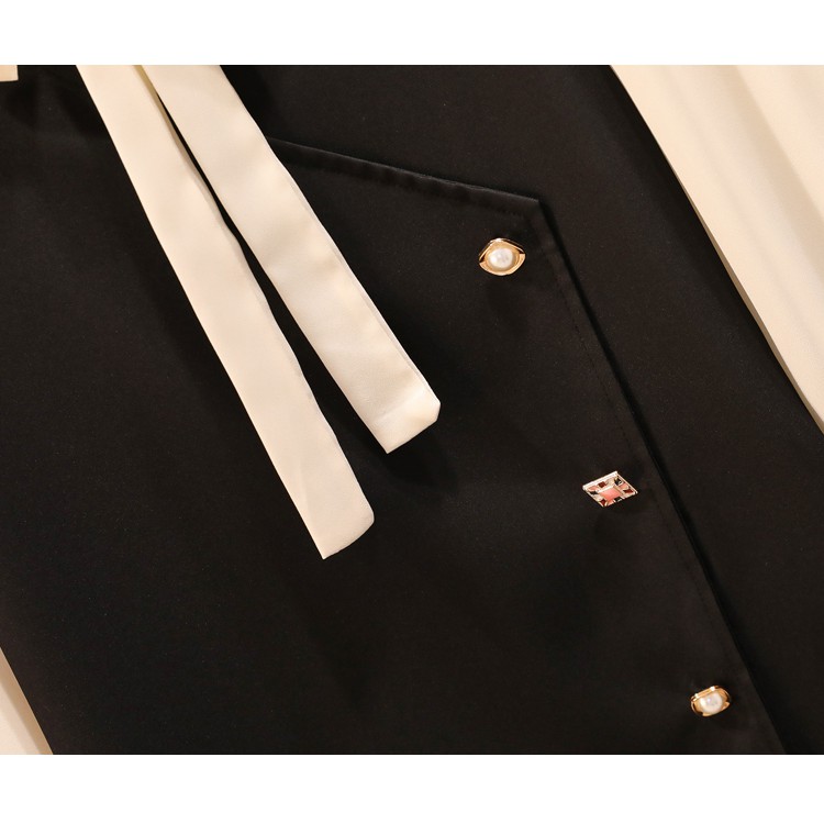 🌸Hàng Order🌸 Váy Bigsize Thắt Nơ Phối Cúc Ngọc Dọc Váy Trẻ Trung Năng Động 🌸Hàng Quảng Châu | BigBuy360 - bigbuy360.vn