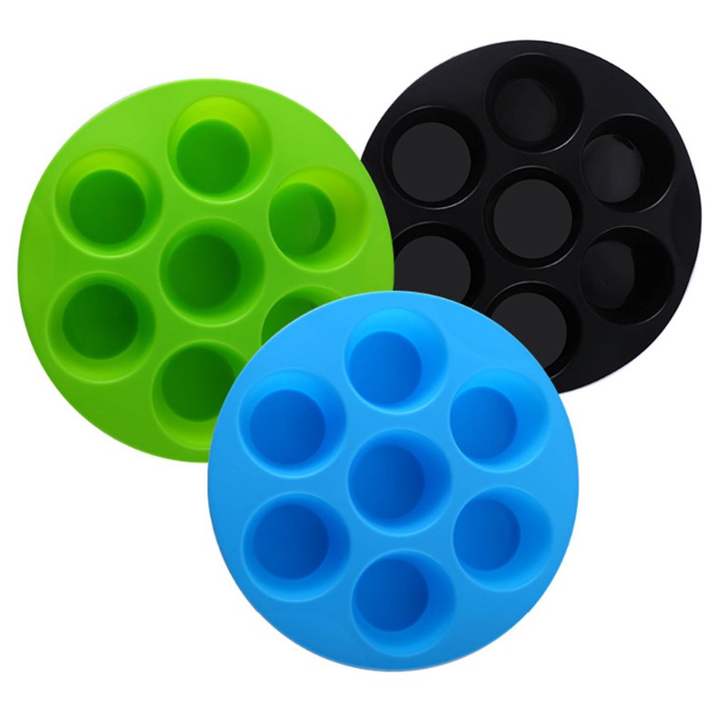 cc Air Fryer Steaming Silicone Rack Non-Stick Fry Grill Plate Replacement Steamer Rack Dishwasher Safe Air Fryer Accessory