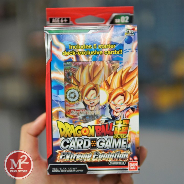 Hộp thẻ bài Dragon Ball Super Extreme Evolution Starter Deck - Bộ bài Bảy viên ngọc rồng Siêu cấp: Tiến Hóa Cùng Cực