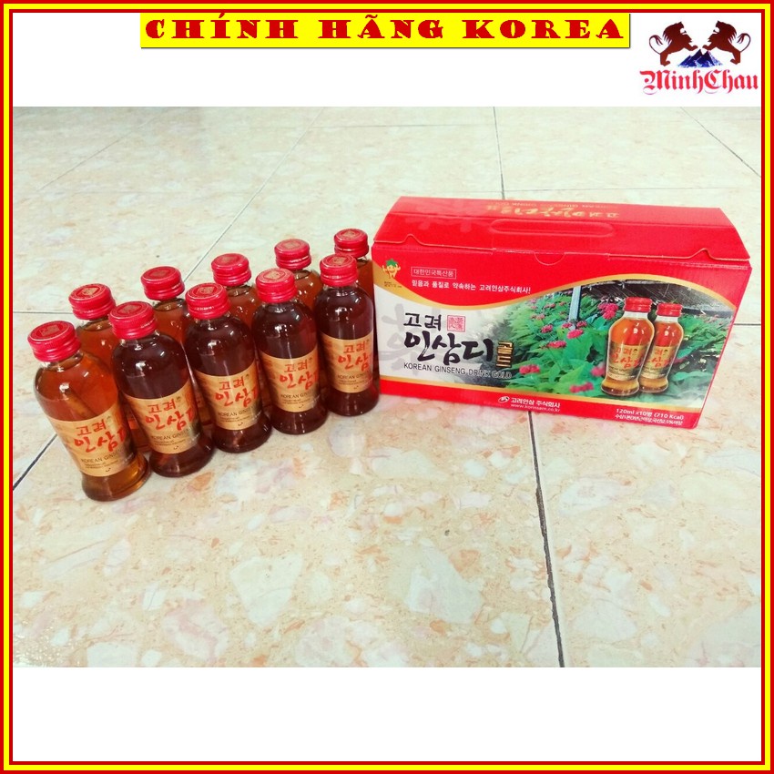 Nước Hồng Sâm Có Củ Wonkisam Hàn Quốc, minhchau