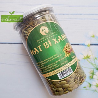 Nhân hạt bí xanh Ấn Độ [500gr] - Hạt bí xanh Ấn Độ đã tách vỏ