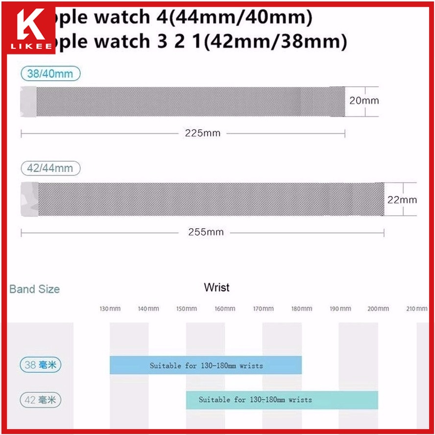 Dây Đeo Inox Milanese Cho Đồng Hồ Thông Minh Apple Watch Series 8 Ultra7 6 Se 5 4 3 2 1 iWatch 45mm 41mm 42mm 38mm 40mm 44mm