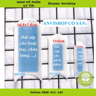 Miếng wax lông body Veet (20 miếng + tặng 2 khăn lau sáp dưỡng da) ANVISHOP