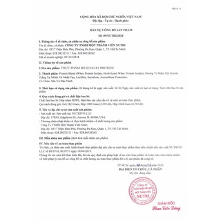 Gói Dùng Thử Whey Rule 1 Protein