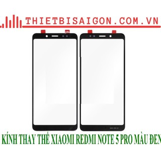 Kính thay thế xiaomi redmi note 5 pro màu đen