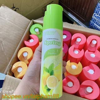 Xịt Phòng Spring hương chanh 250ml