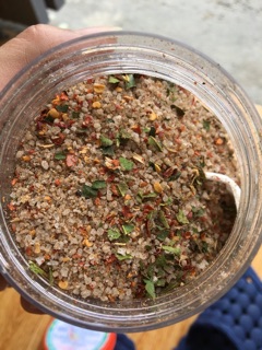 Muối Chẩm chéo Tây Bắc nhà làm 250g (Muối tiêu rừng)