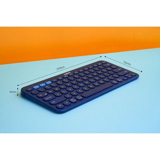 Bàn phím Logitech K380 Bluetooth Màu Xanh Dark Blue (Multi-device)