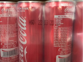 Coca lon chính hãng hàng xuân