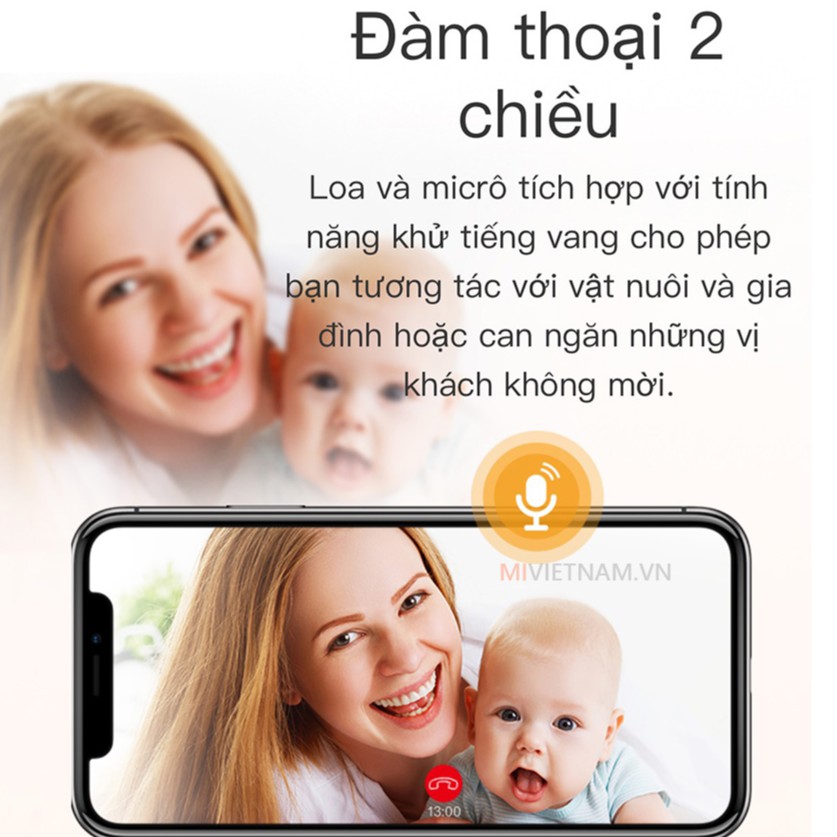 Camera WIFI Full HD IMOU - góc nhìn rộng - có còi hú báo