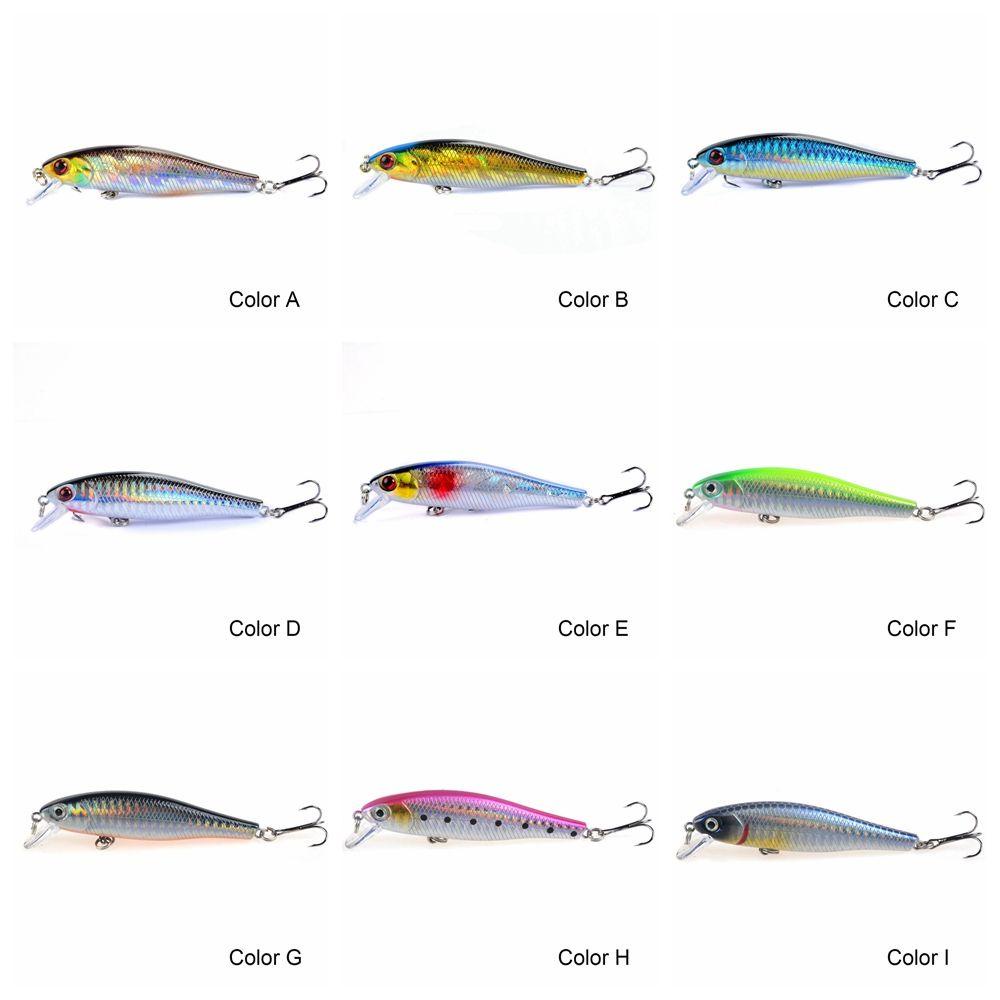 MUVAKO Pencil Sinking Minnow Baits Multicolor Crankbaits Tackle Minnow Lures
