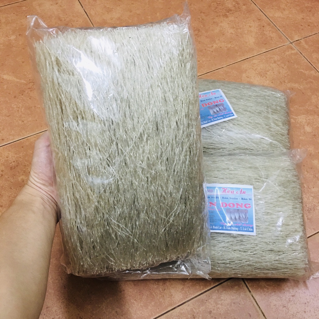 1KG Miến Dong Nguyên Chất Đặc Sản Bình Lư Lai Châu - Thơm Ngon, Nấu Không Nhũn Nát